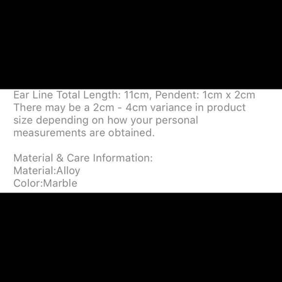 🔴 Threader Earring (1 pc) - Picture 2 of 3